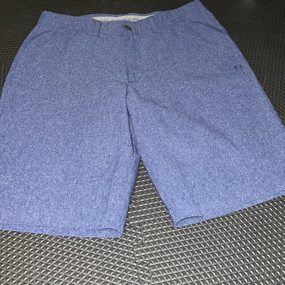 Under Armour Men's Heathered Blue Shorts - Picture 1 of 1